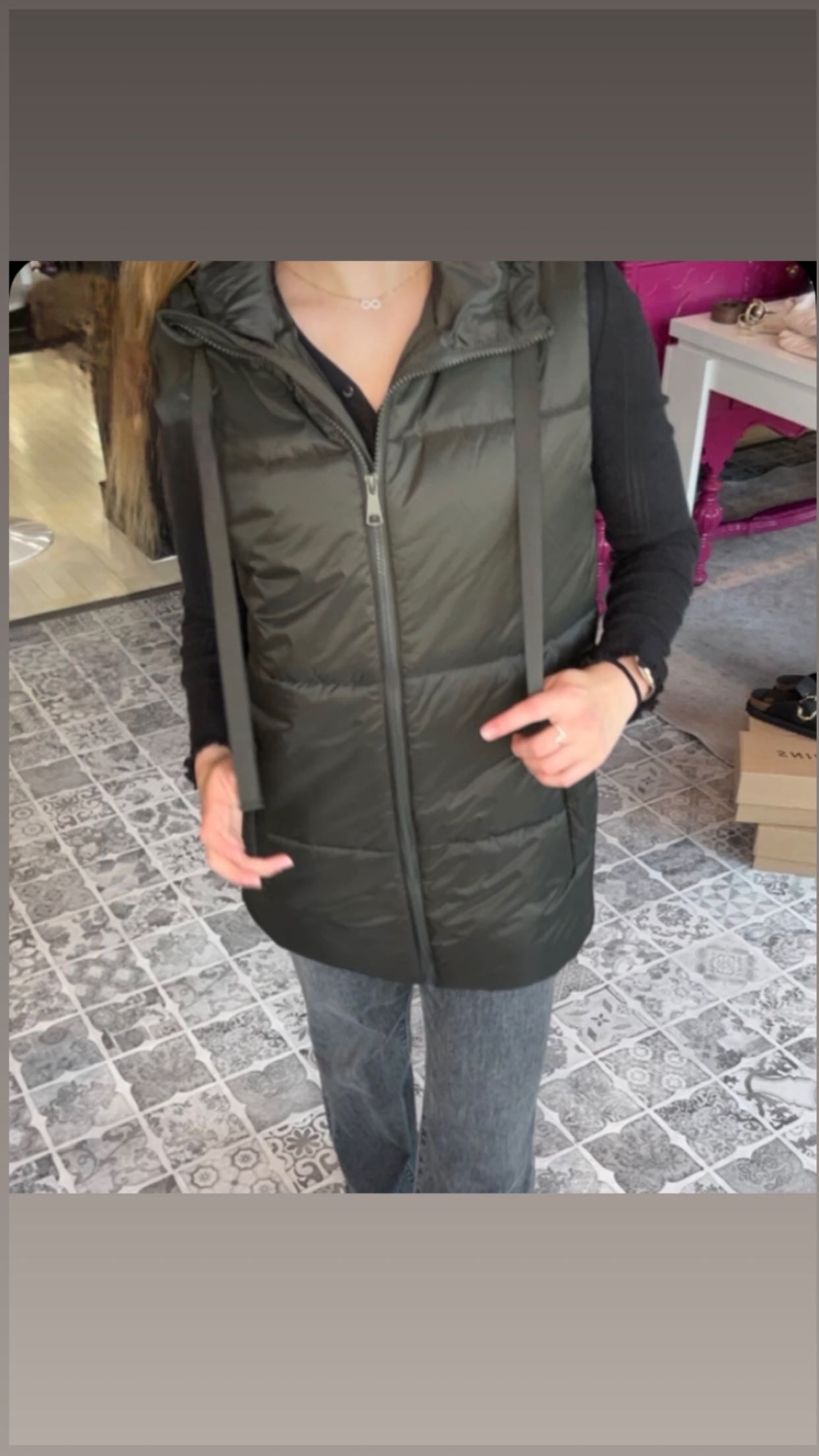 MONO B The Jaxtyn Longline Vest