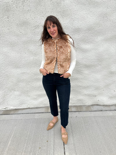 The Bambi Faux Fur Vest