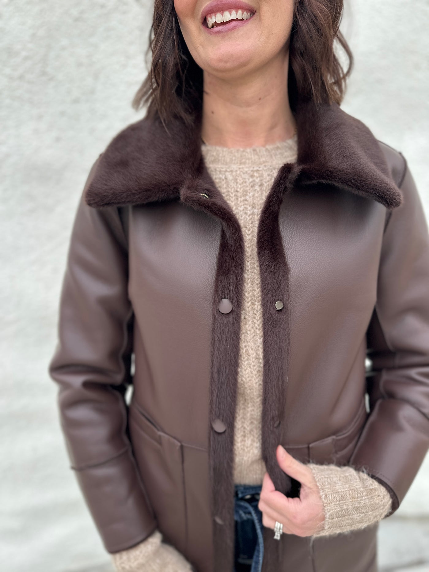 LOVE TOKEN The Austin Reversible Coat