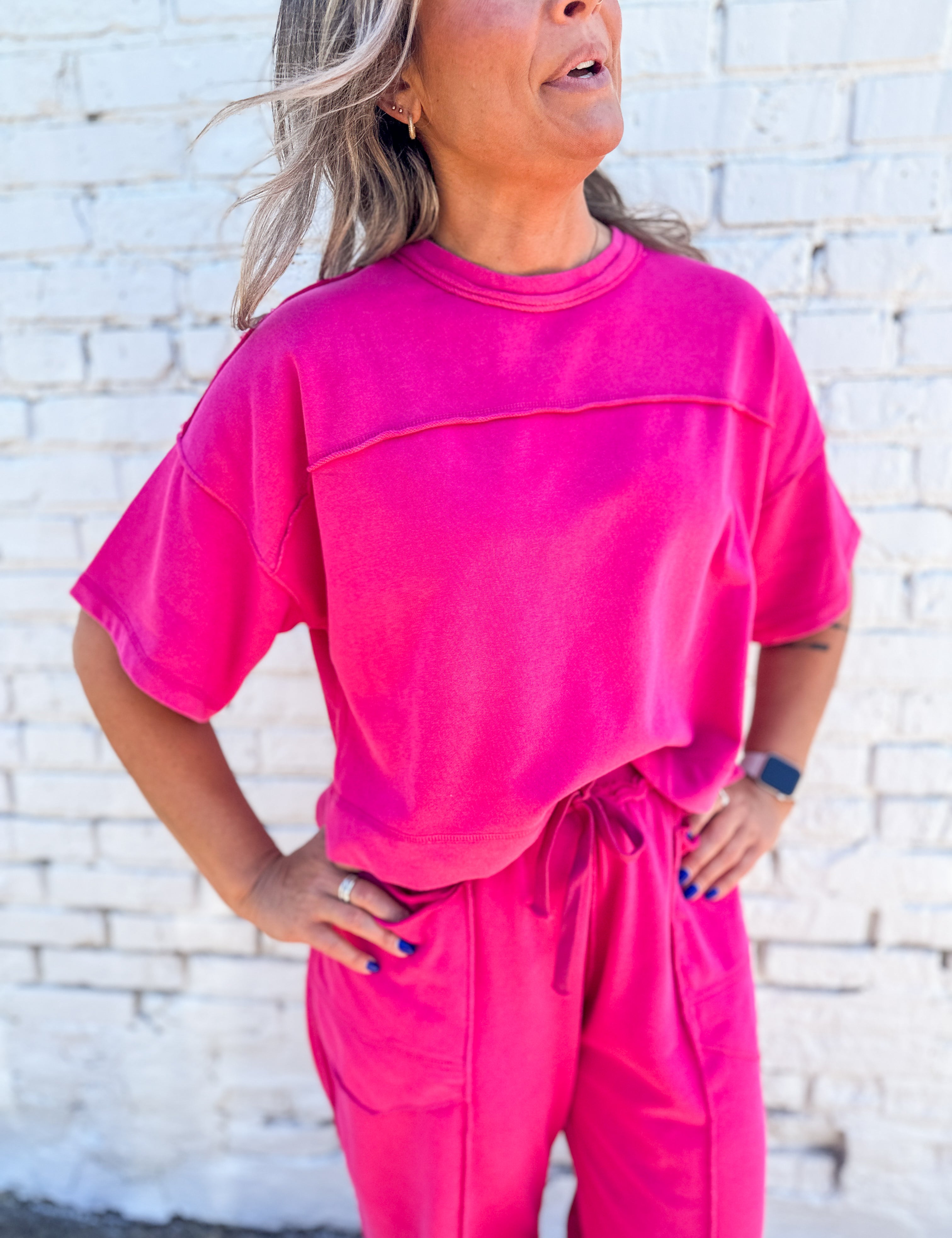 The Kesha Mineral Washed Exposed Seam Set