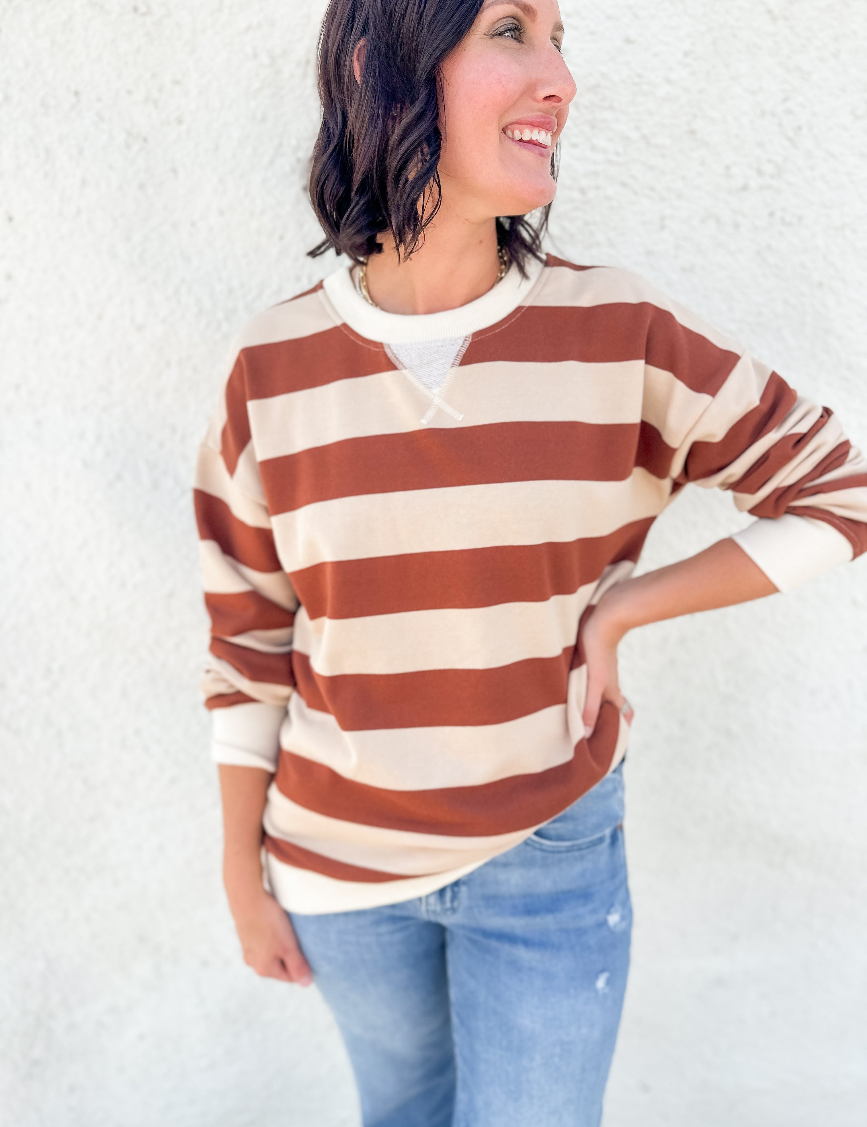 The Avery Rugby Oversized Sweatshirt