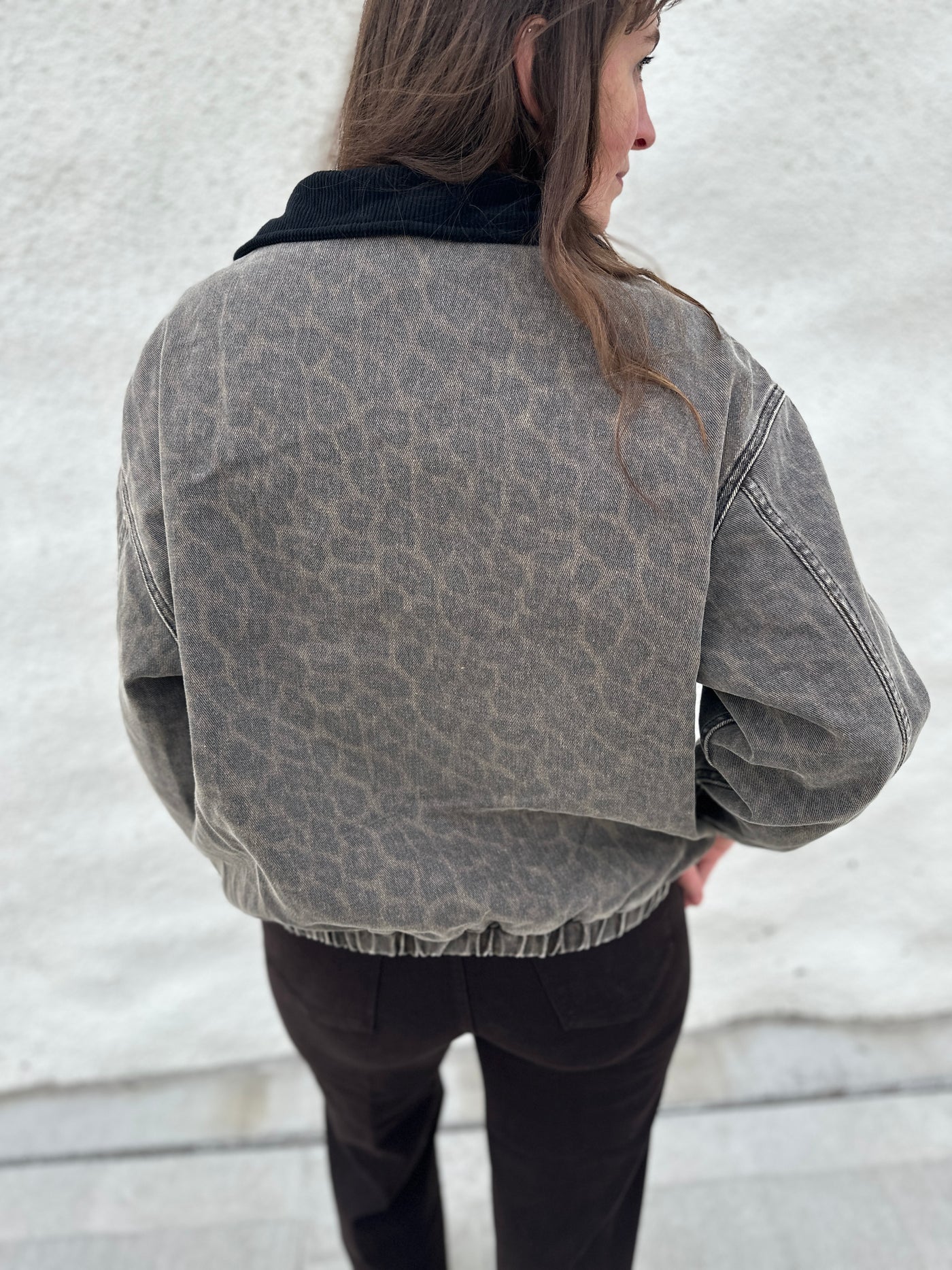 The Lexi Leopard Bomber Jacket