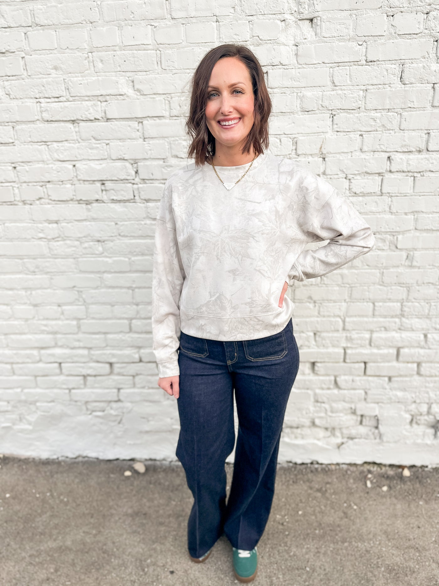 DAZE The Far Out High Rise Wide Leg with Fashion Pocket