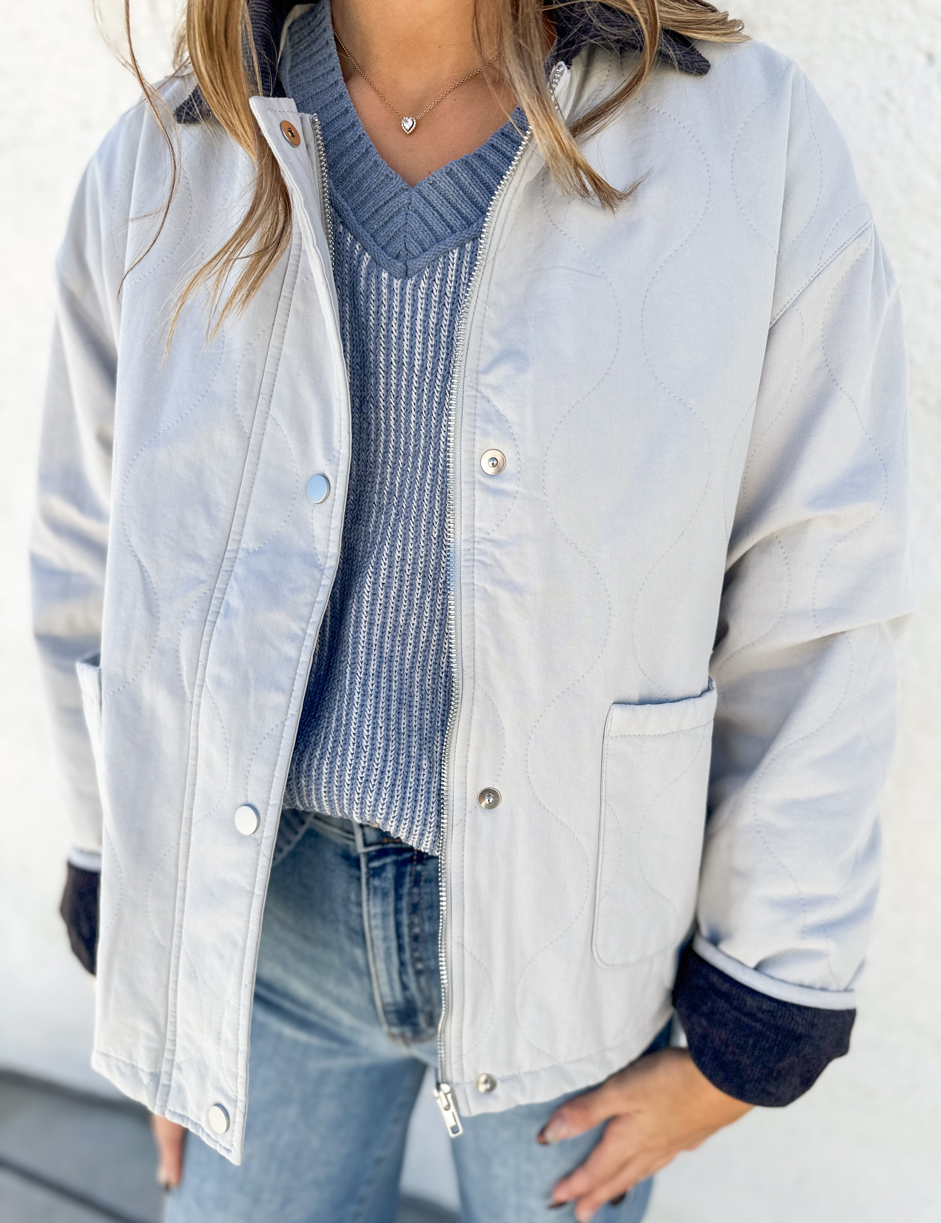The Chloe Quilted Barn Jacket