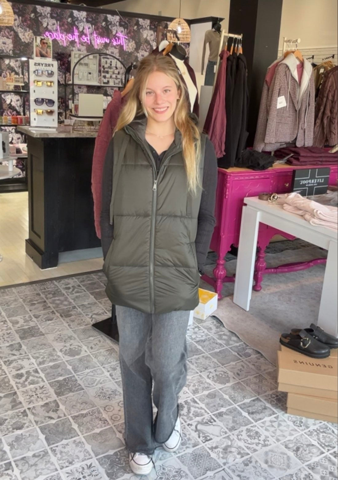 MONO B The Jaxtyn Longline Vest