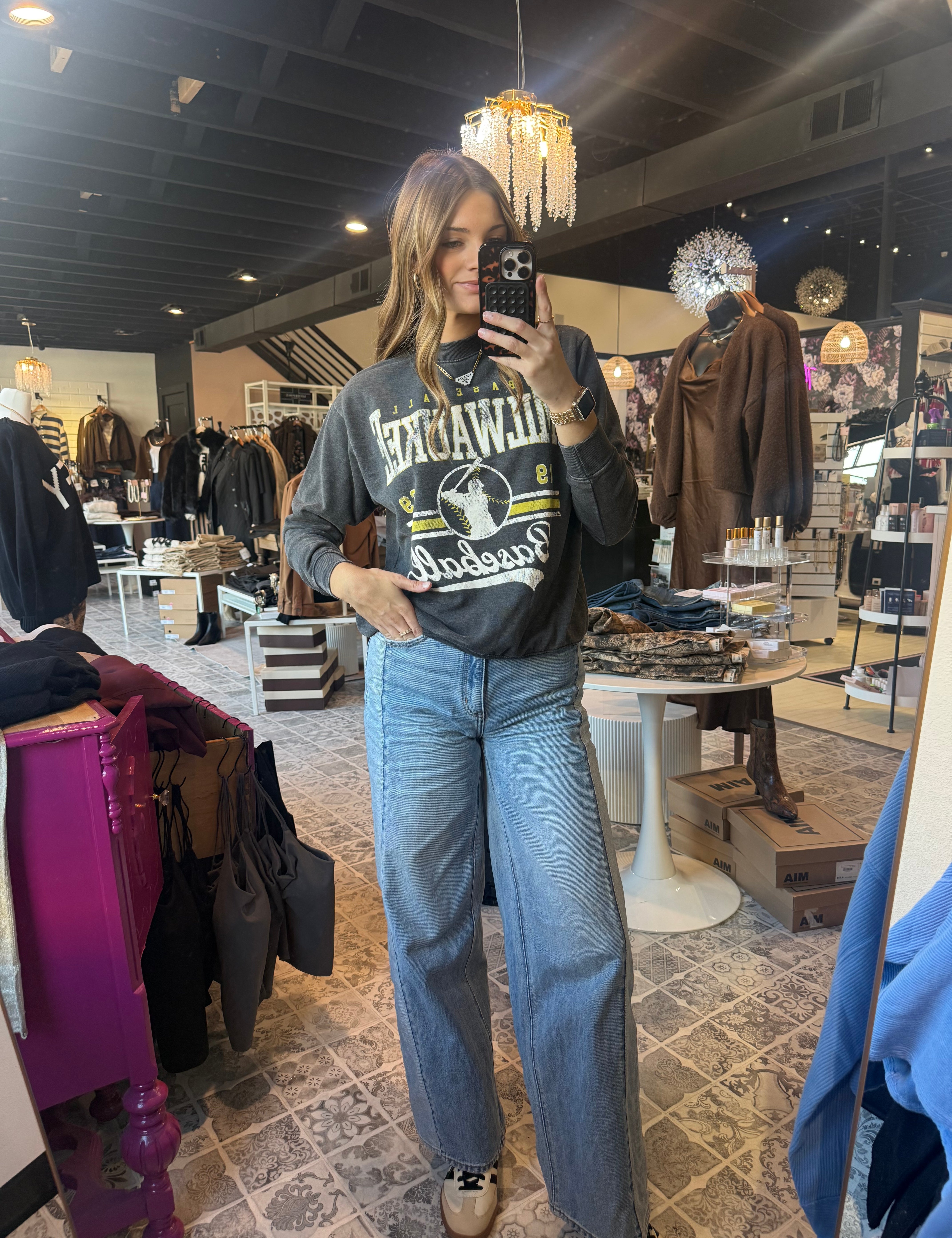 The Brew Crew Mockneck
