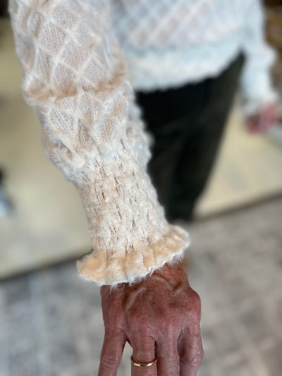 The Karmen Fuzzy Sweater Top