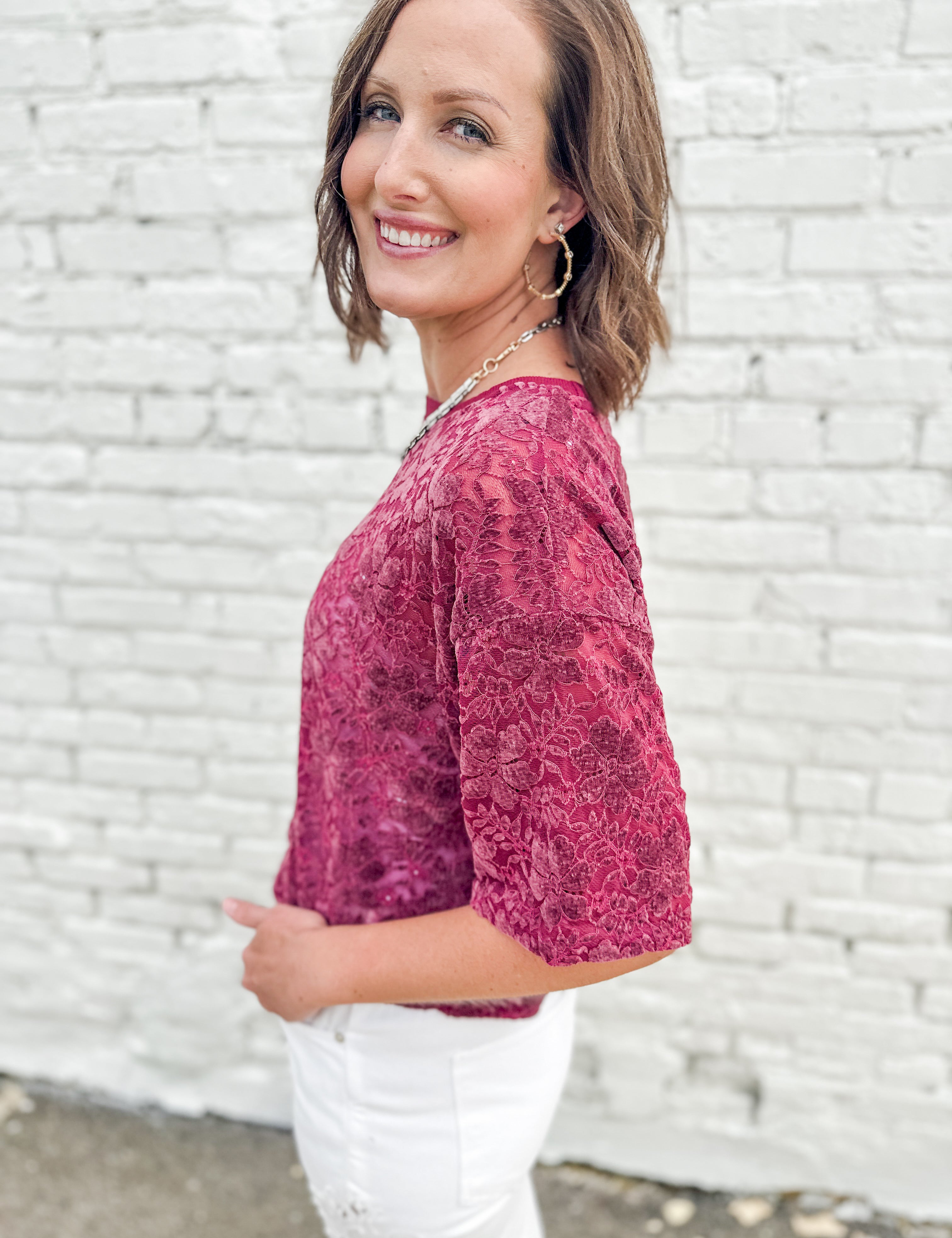 The Janelle Boxy Floral Top