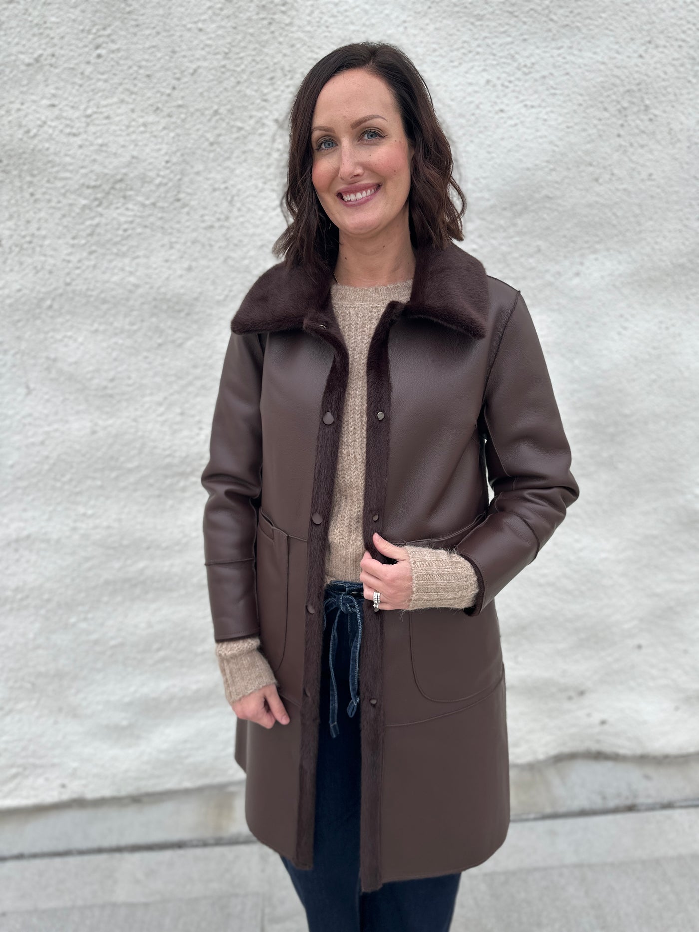 LOVE TOKEN The Austin Reversible Coat