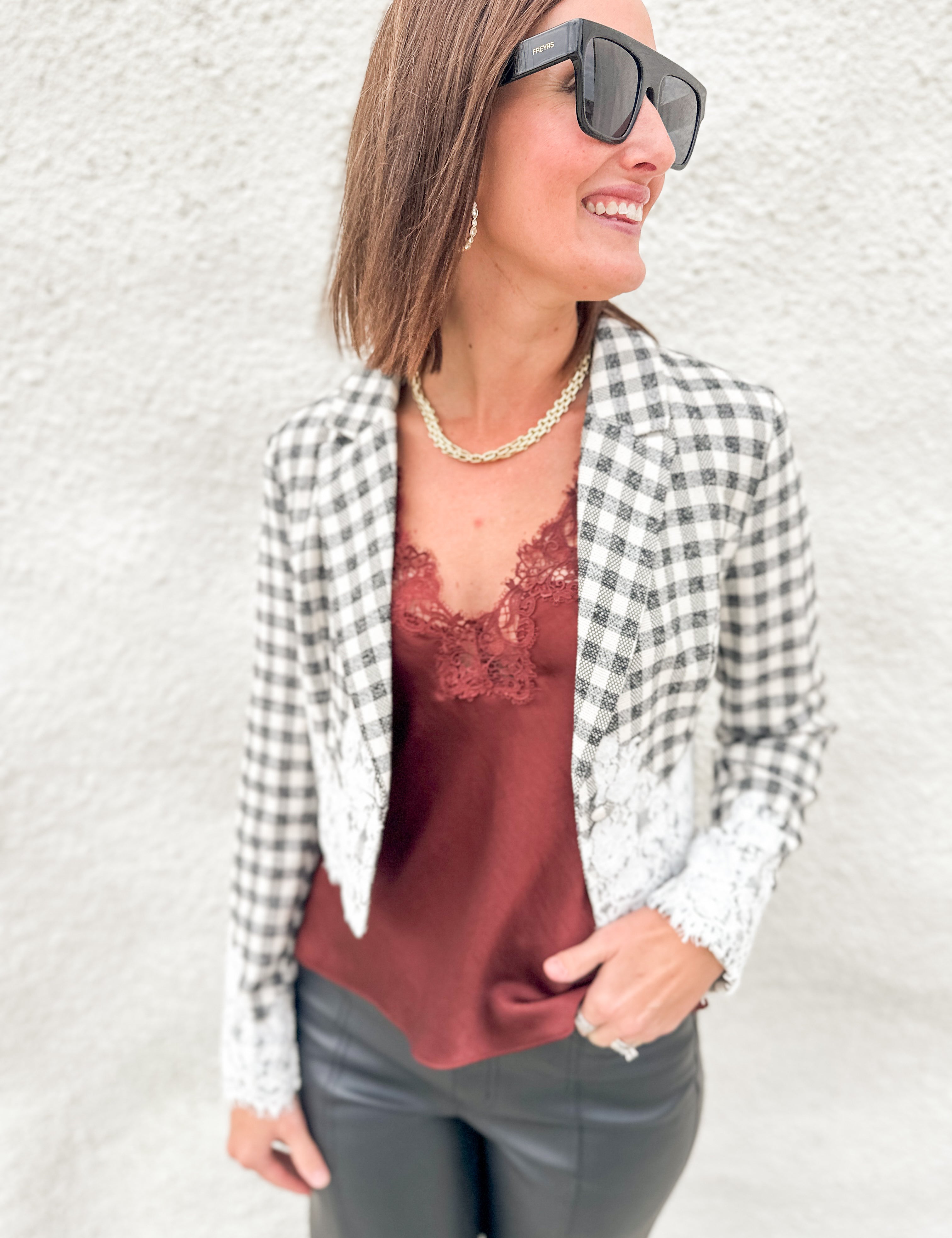 The Kenzie Lace Detail Tank Top