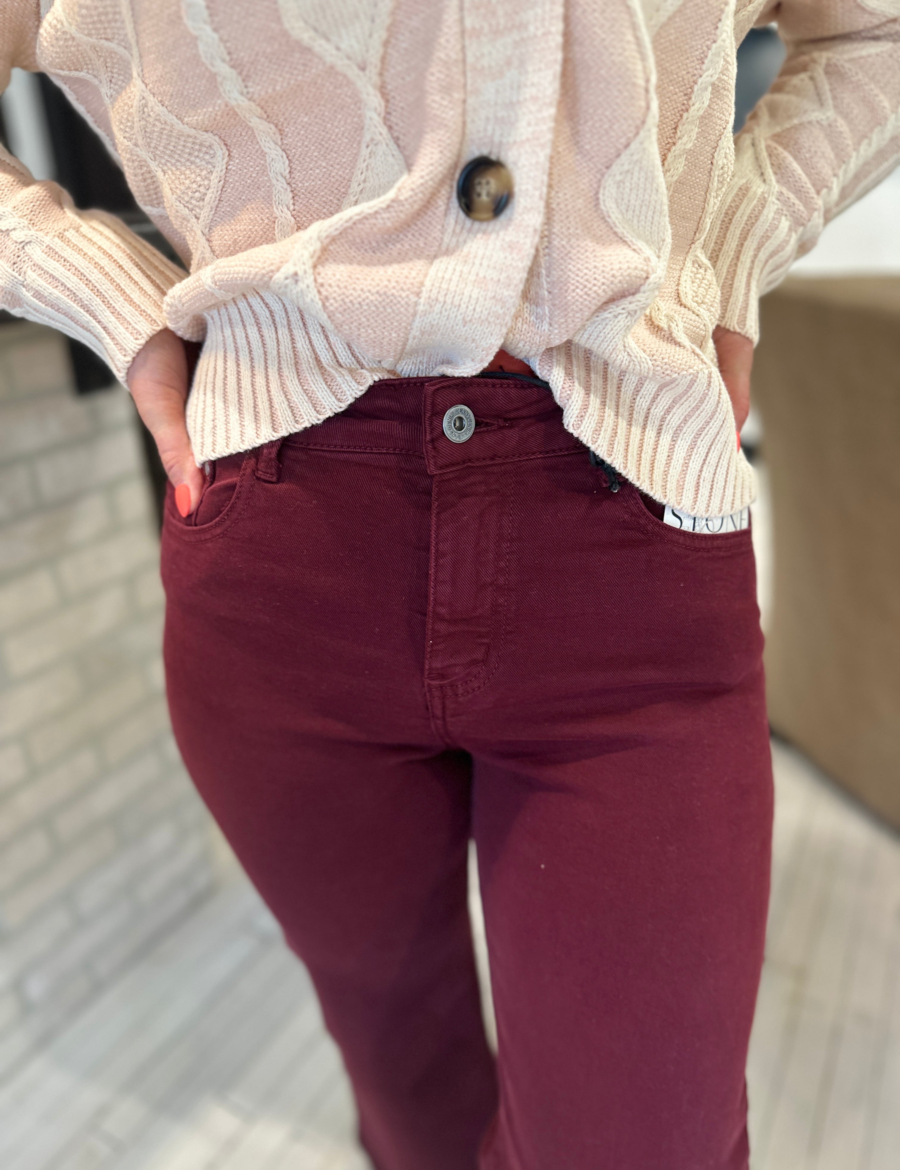 The Abigail Straight Leg Jean