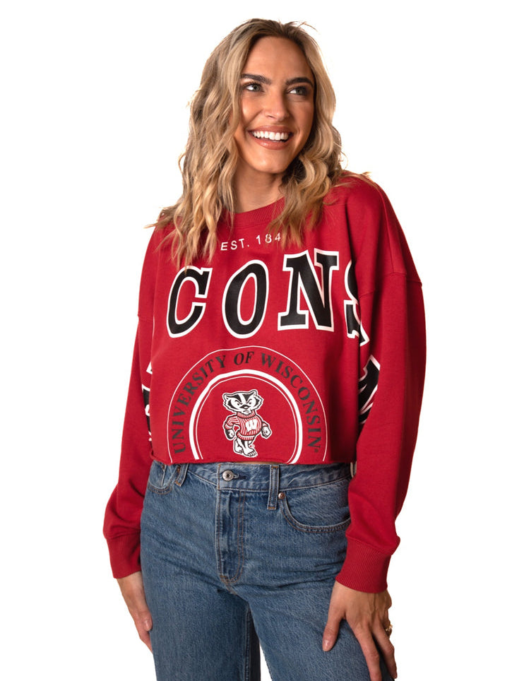 The Phipps Crop Sweatshirt by Gameday Social