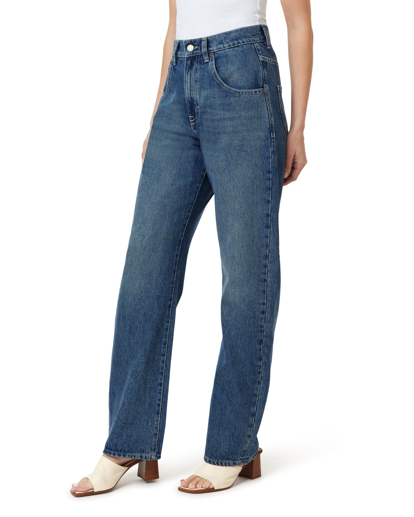 HABITUAL The Gwen Relaxed Bowed Slouch Jean