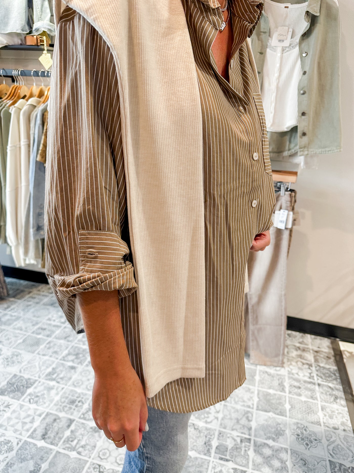 The Cordelia Layered Knit Top