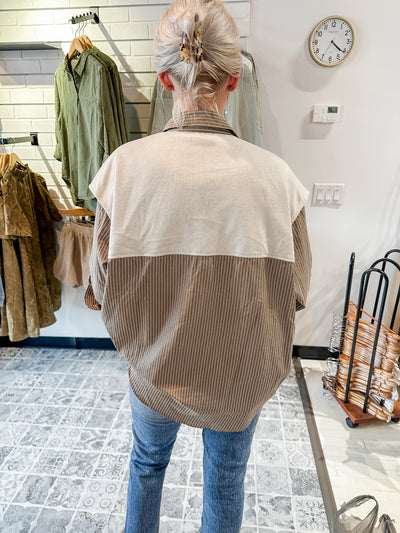 The Cordelia Layered Knit Top