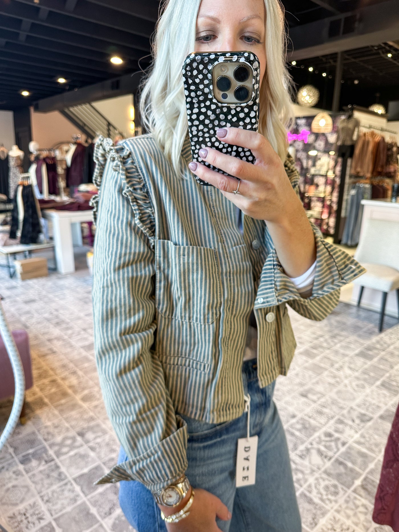 The Sutton Striped Jacket