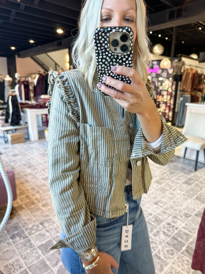 The Sutton Striped Jacket