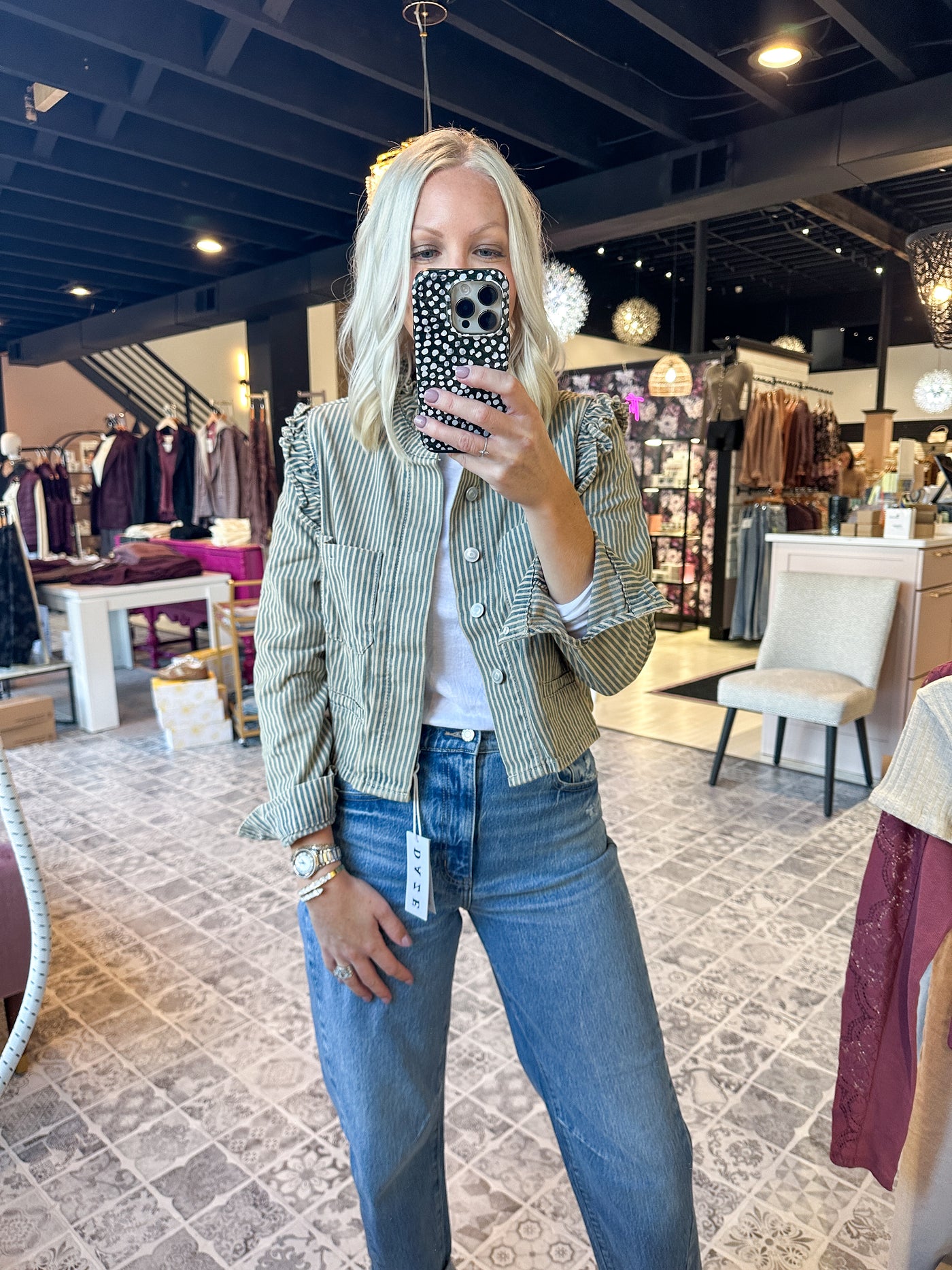 The Sutton Striped Jacket