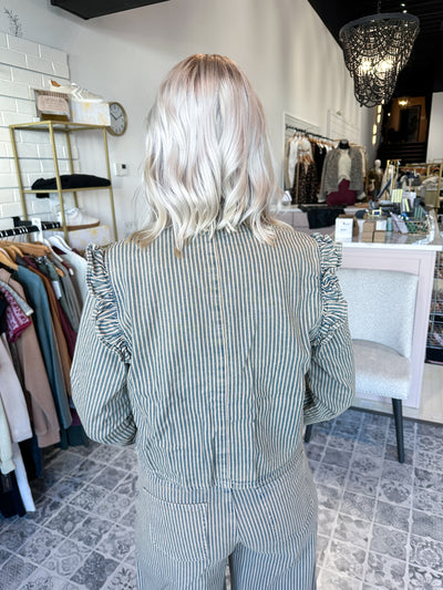 The Sutton Striped Jacket