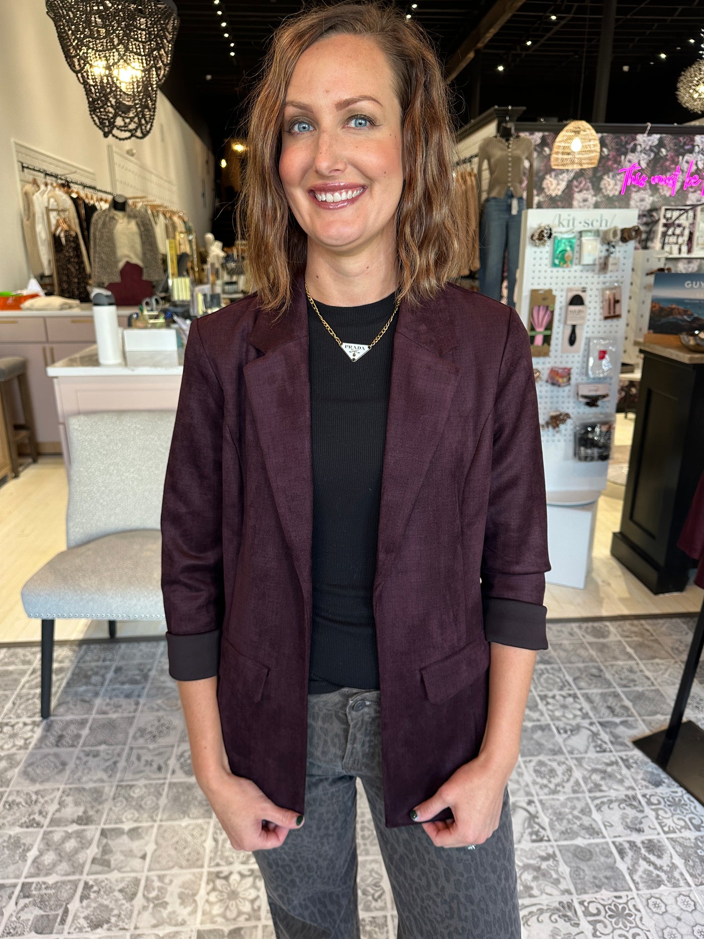 LIVERPOOL The Boyfriend Blazer