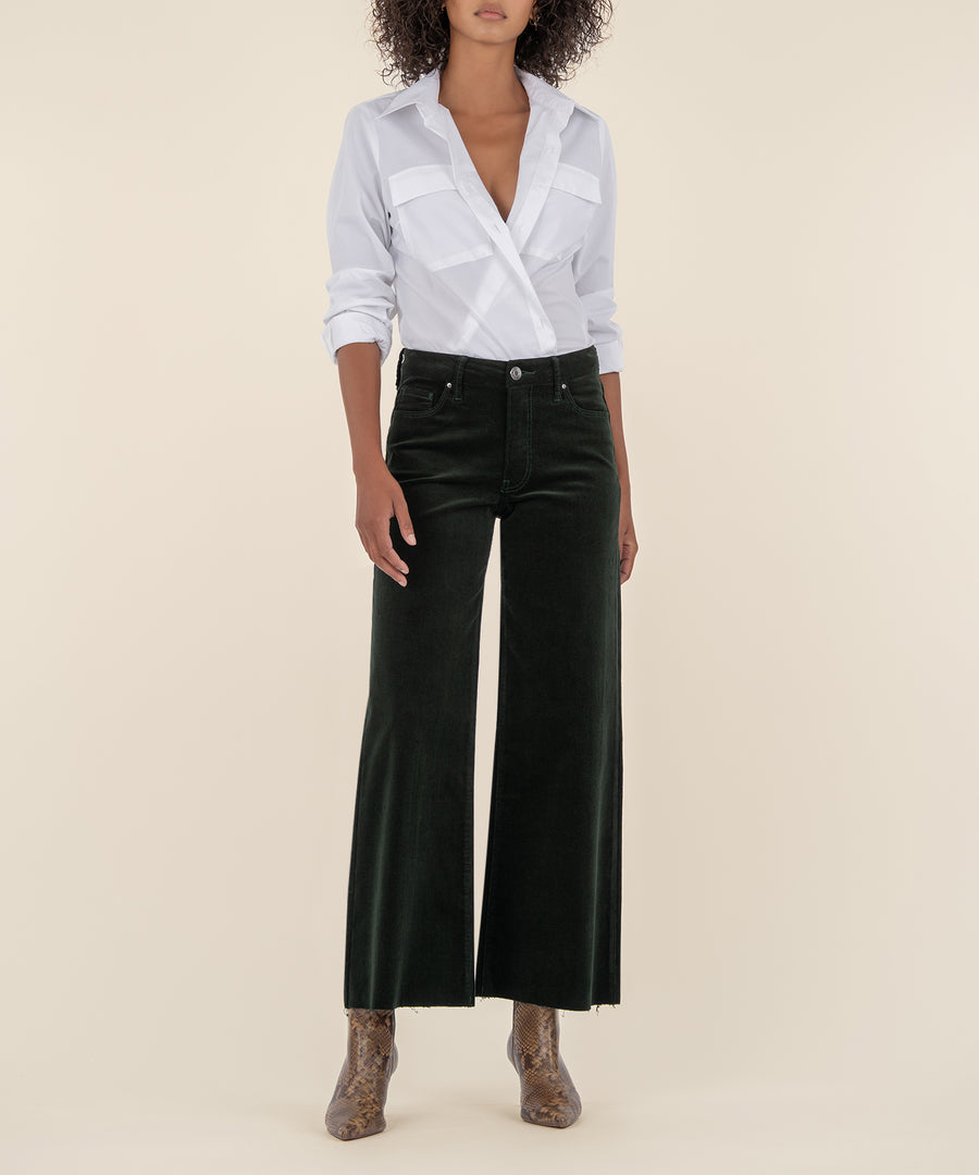 KUT FROM THE KLOTH The Meg High Rise Fab Ab Wide Leg