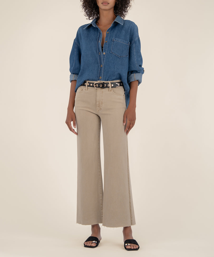KUT from the KLOTH The Meg High Rise Fab Ab Wide Leg