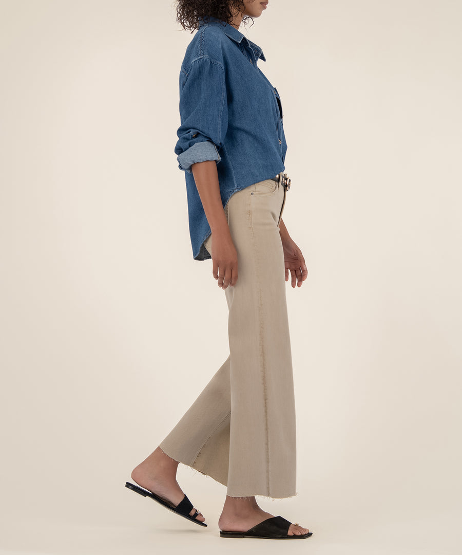 KUT from the KLOTH The Meg High Rise Fab Ab Wide Leg