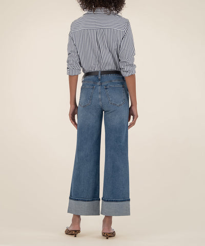 KUT from the KLOTH The Meg High Rise Fab Ab Wide Leg