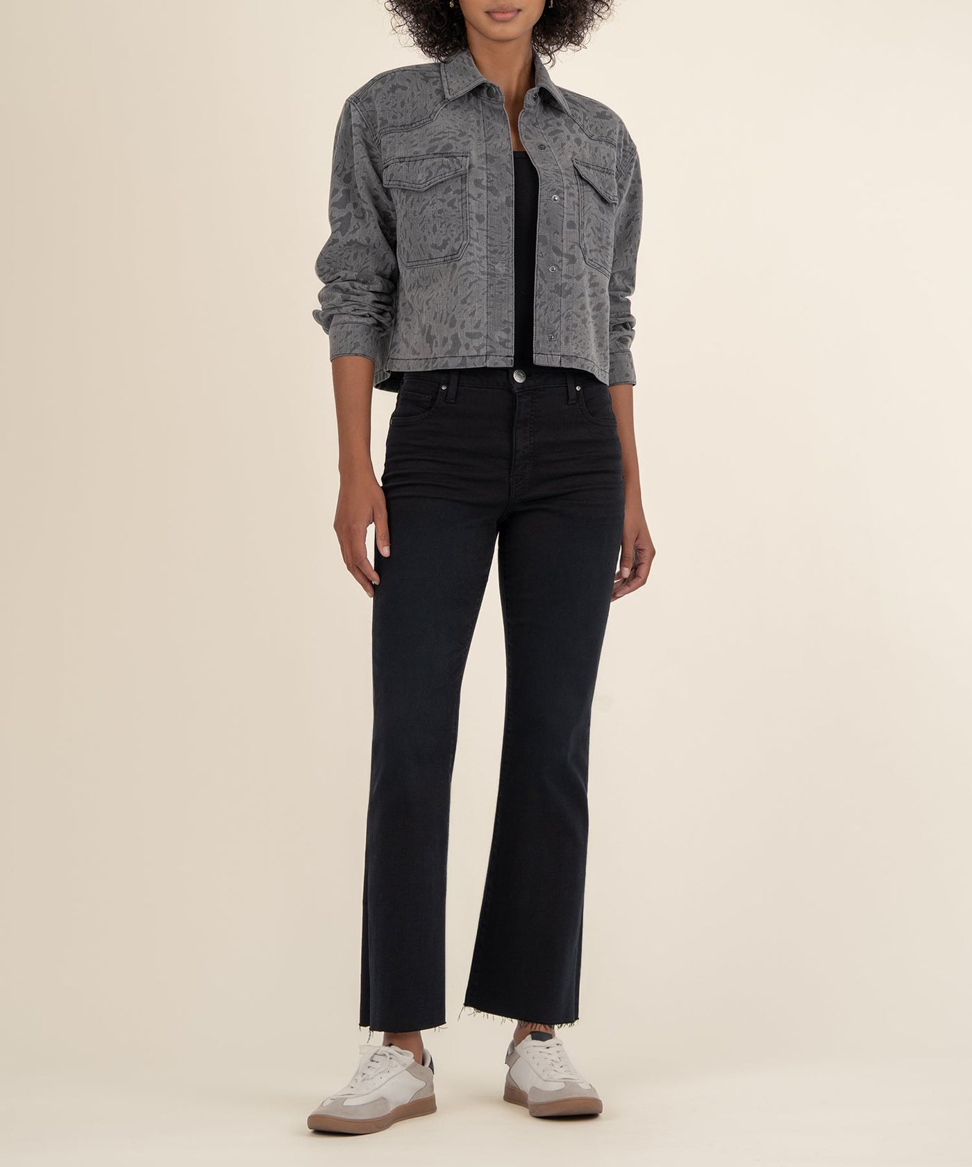 KUT FROM THE KLOTH The Miley Button Front Jacket