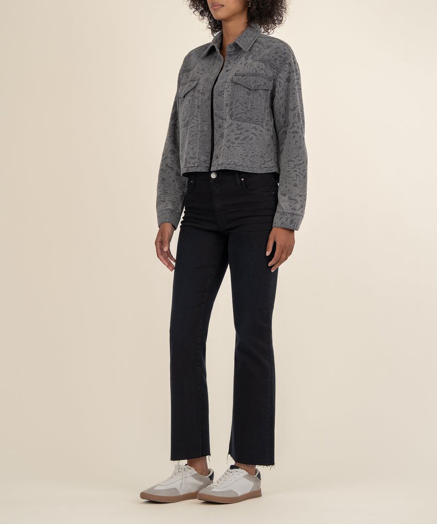 KUT FROM THE KLOTH The Miley Button Front Jacket