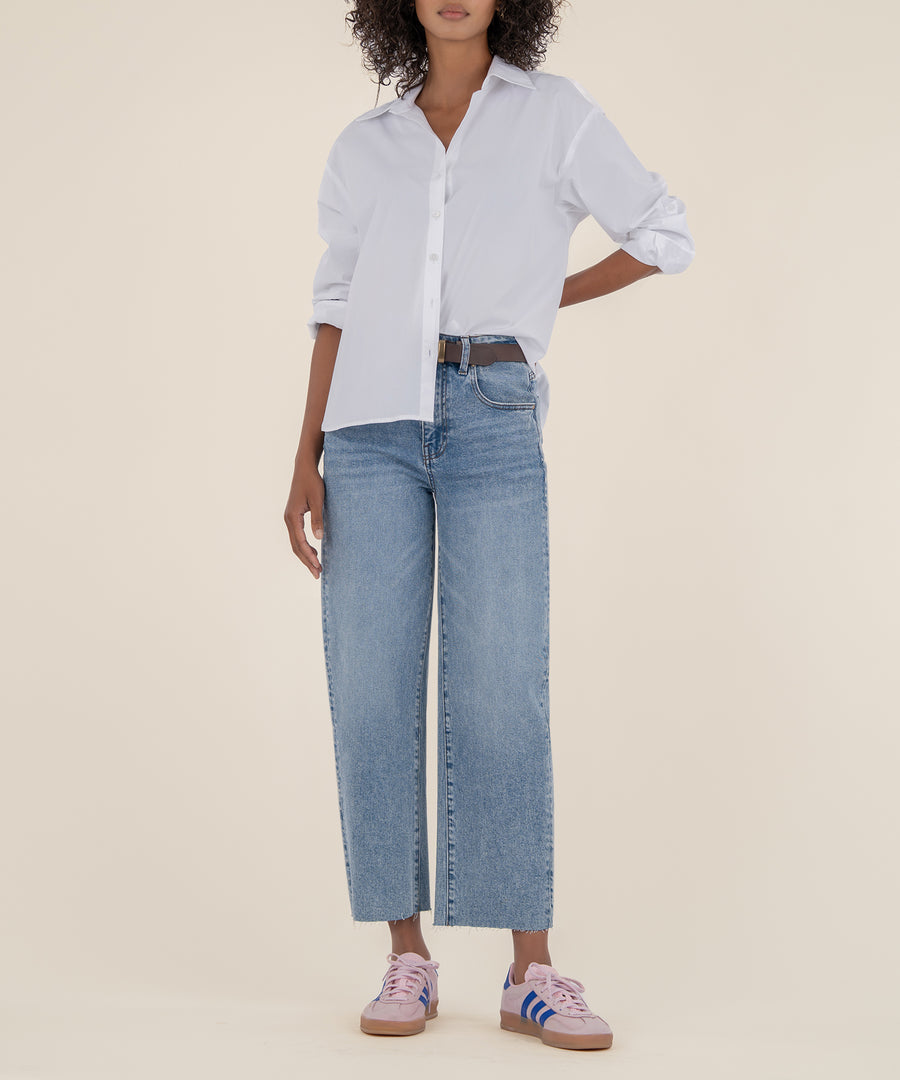 KUT from the KLOTH The Gwen High Rise Slouchy Wide Leg