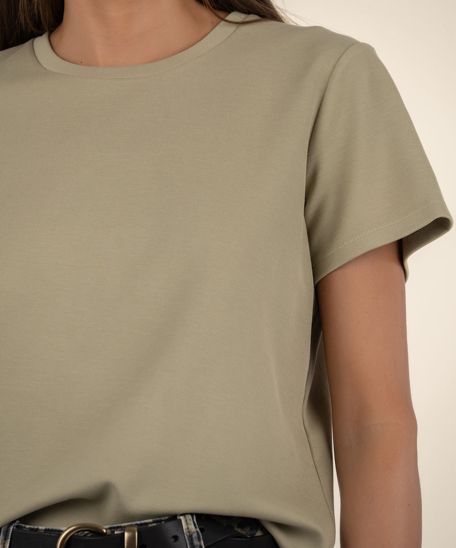 KUT FROM THE KLOTH The Remington Scoop Neck Tee