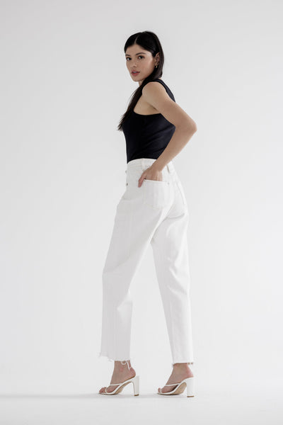 MICA The Vera High Rise Barrel Jean