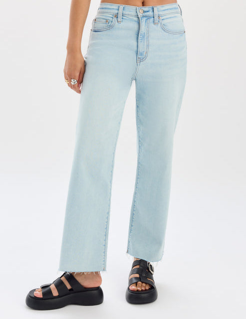 The Pleaser High Rise Wide Ankle Pant by Daze Denim