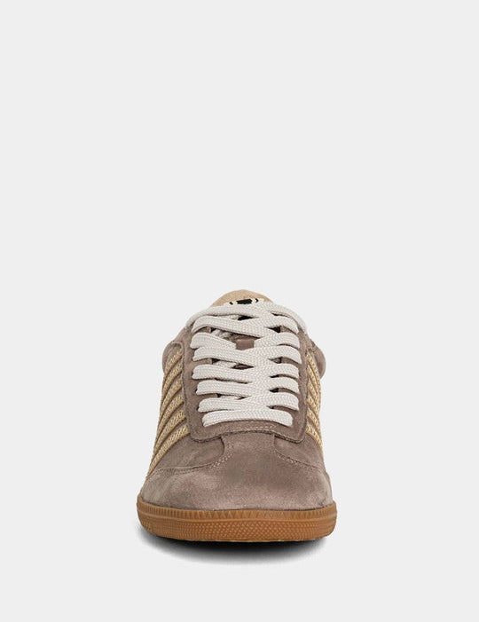 The Stevie Mink Suede Sneaker by ShuShop