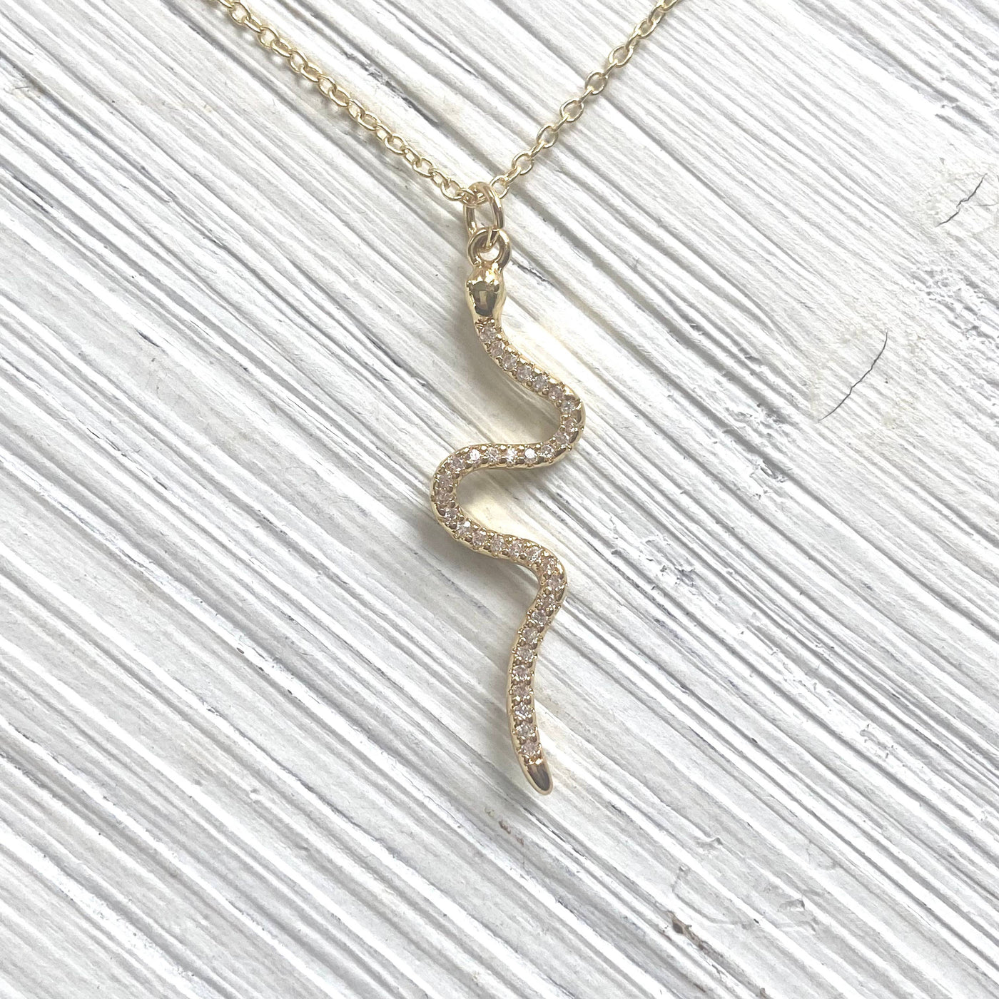 The Gold Snake Necklace