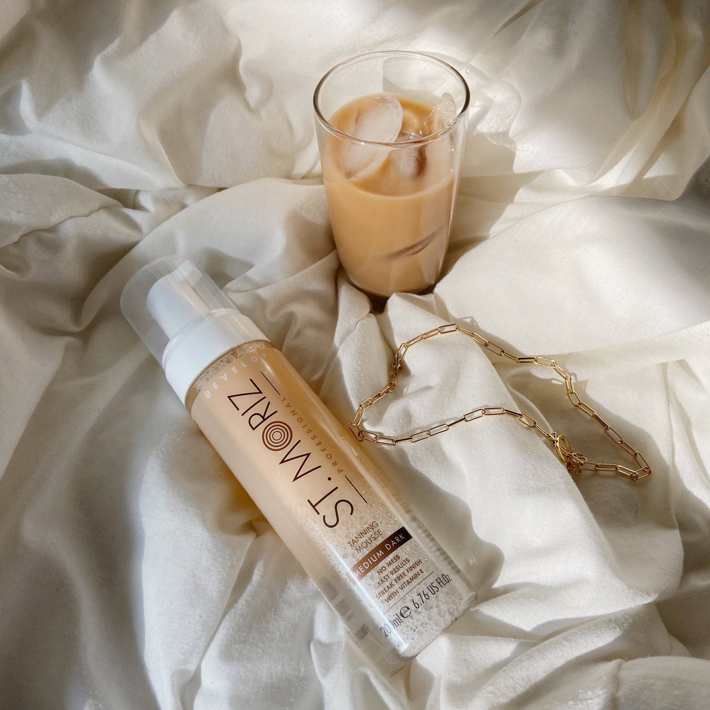 St. Moriz Professional Clear Mousse Medium-Dark