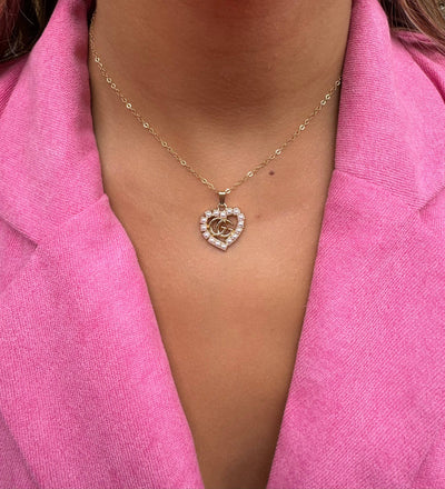 14K Gold Filled Gucci Pendant Necklace