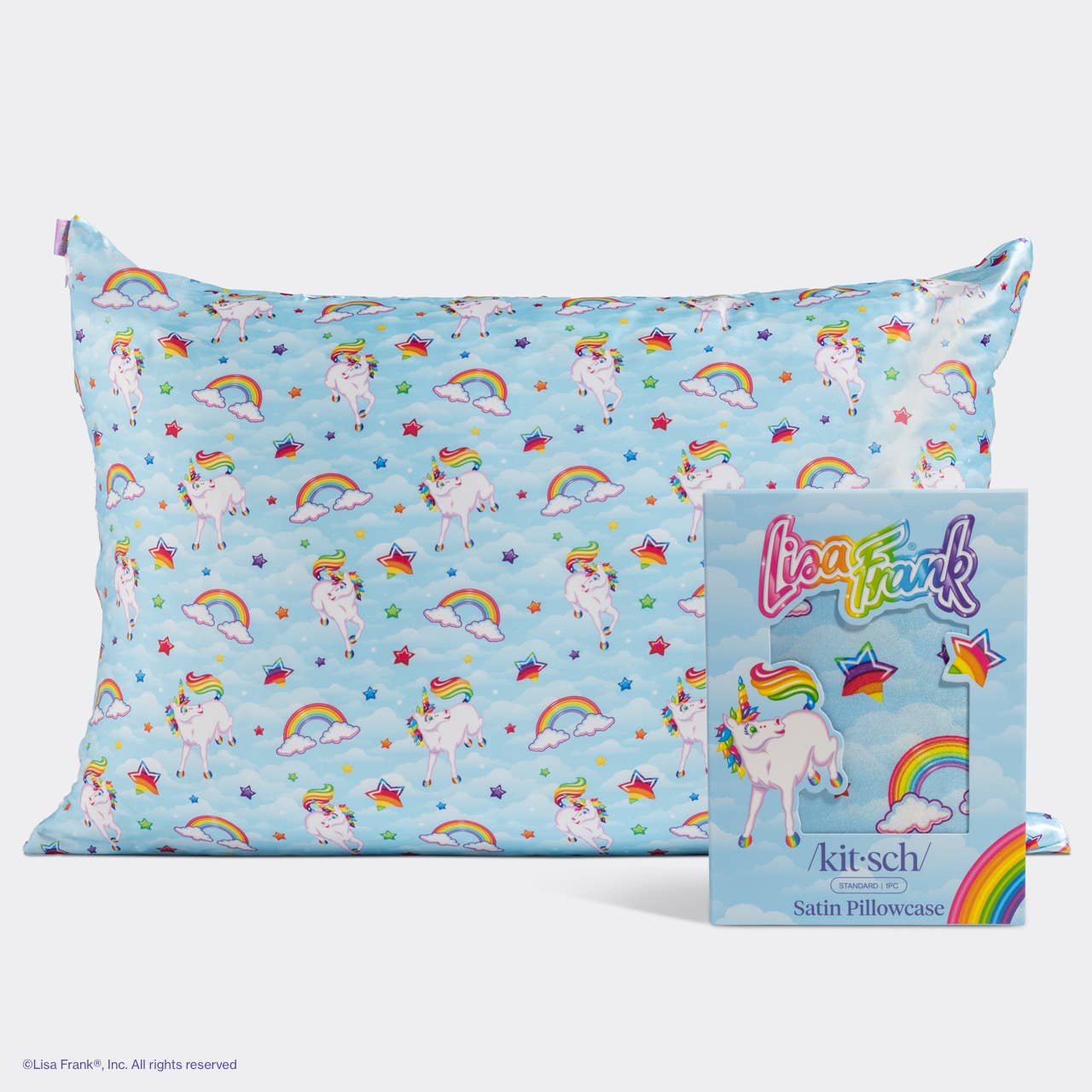 The Lisa Frank x Kitsch Standard Satin Pillowcase - Markie™