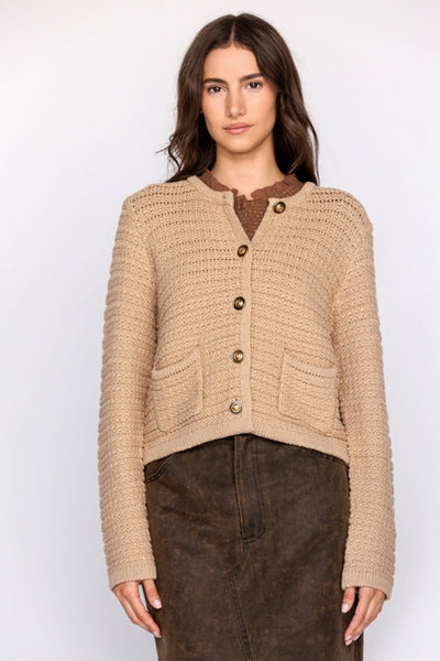The Blaire Collared Cardigan