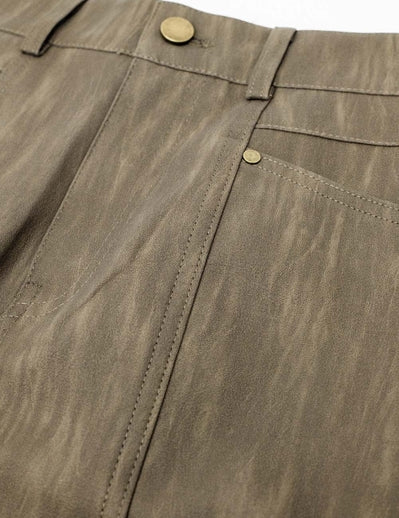 The Winslet Faux Leather Skirt