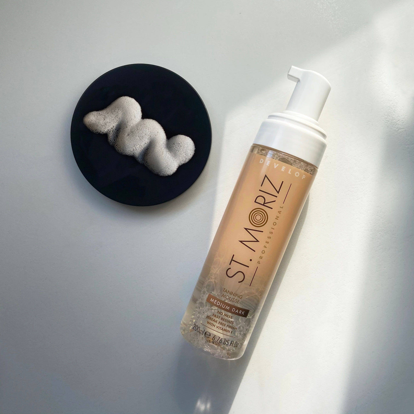St. Moriz Professional Clear Mousse Medium-Dark