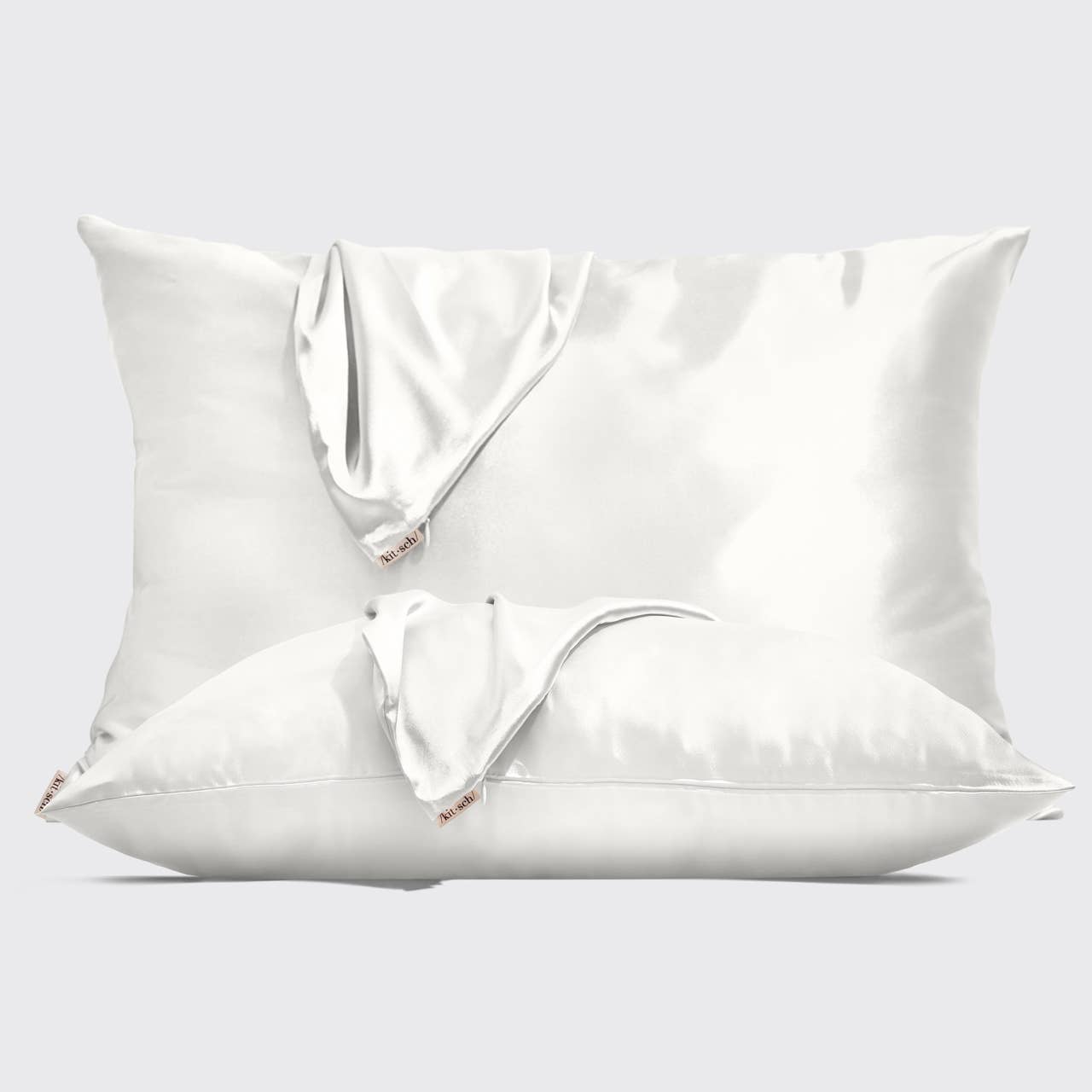KITSCH The Holiday Standard Pillowcase 2pc - Ivory
