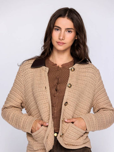 The Blaire Collared Cardigan