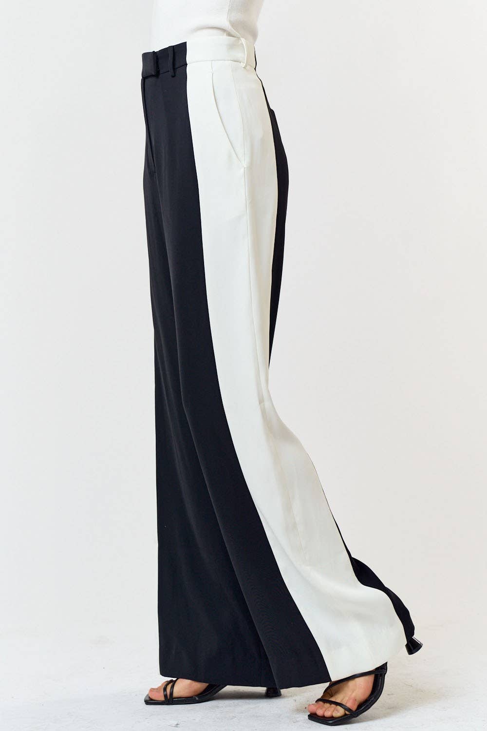 The Lauren Colorblock Wide Leg Pants
