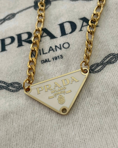 The Repurposed Vintage Prada Necklace