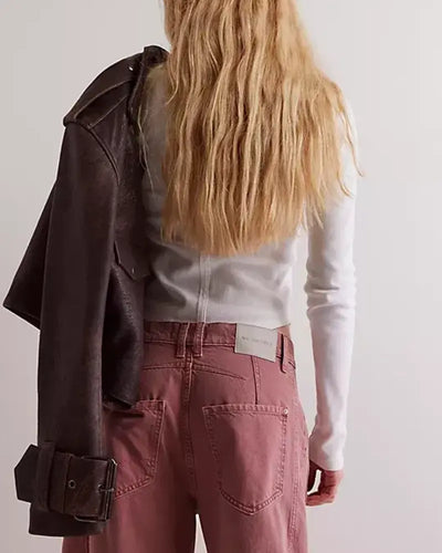 FREE PEOPLE The Good Luck Mid Rise Barrel