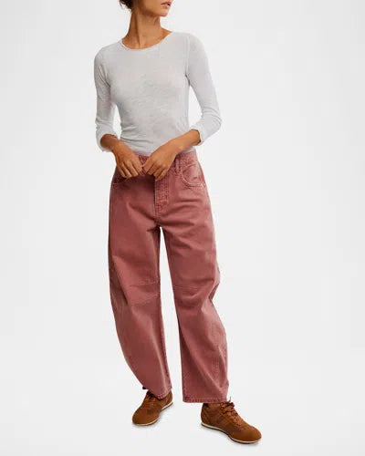 FREE PEOPLE The Good Luck Mid Rise Barrel