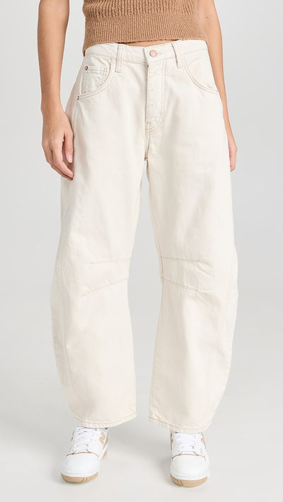 FREE PEOPLE The Good Luck Mid Rise Barrel