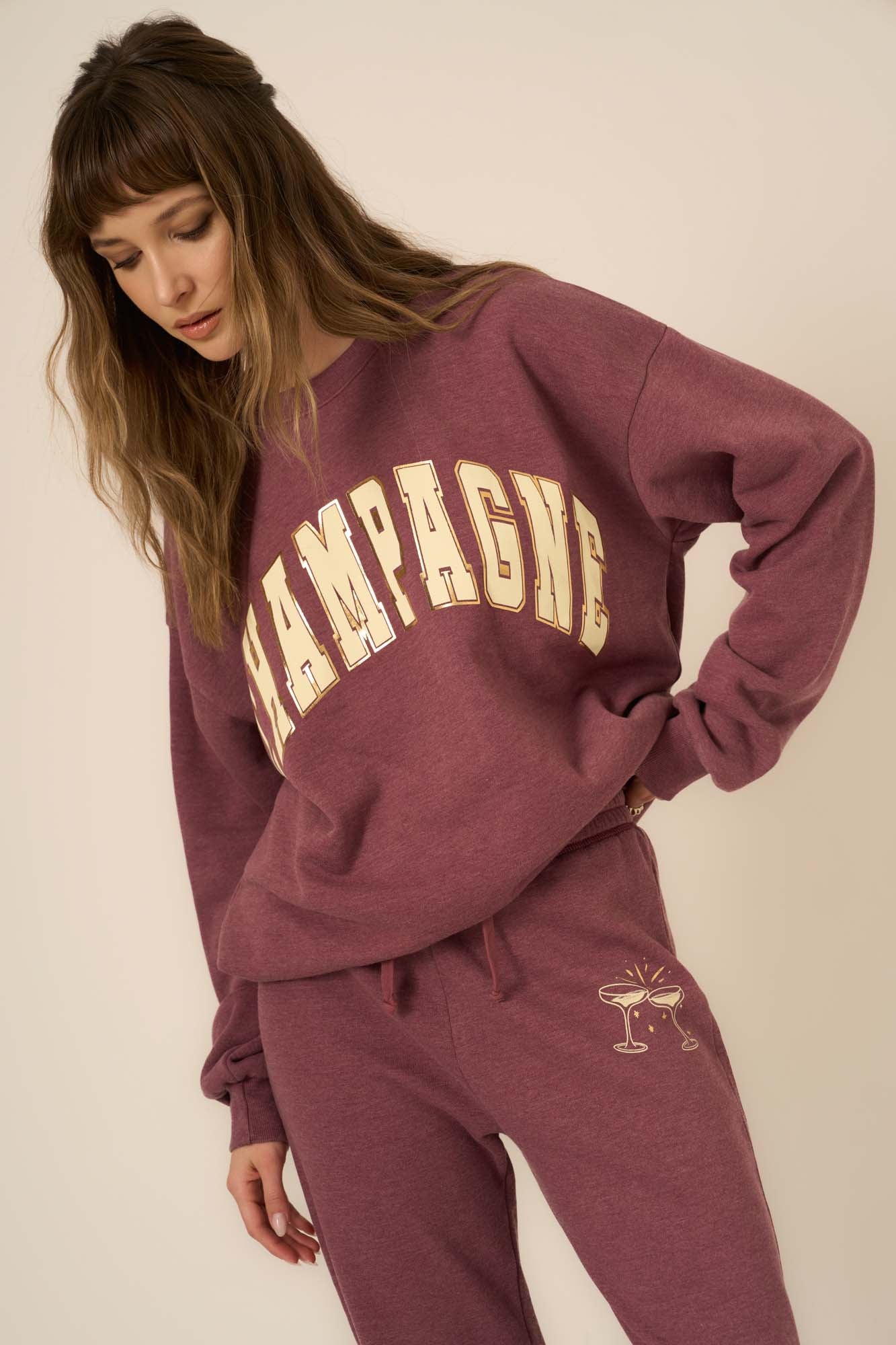 PROJECT SOCIAL T The Champagne Sweatshirt